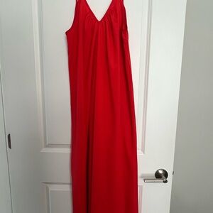 The Vanity Room Red High Low Dress